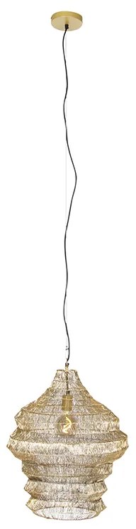 Lampă suspendată orientală aurie 45 cm x 60 cm - Vadi