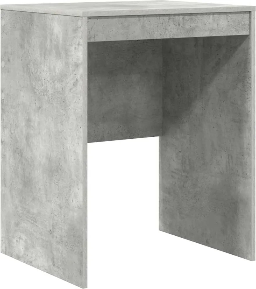 vidaXL Birou Gri din beton 60 x 50 x 76 cm