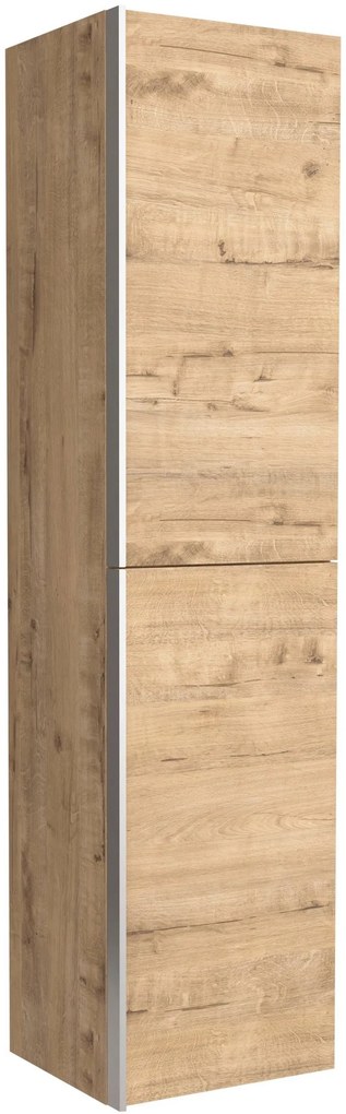 Dulap suspendat baie Malaga/Hola stejar 35/32/140 cm