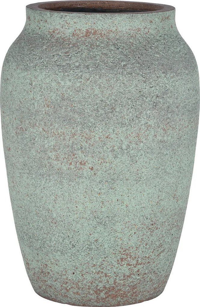 Ghiveci Hera, culoare verde rustic, mărimea L - ø 51 cm | h. 74 cm - PotteryPots