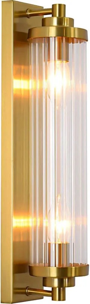 Aplica de perete LORENZO 2xE14/40W/230V, finisaj auriu