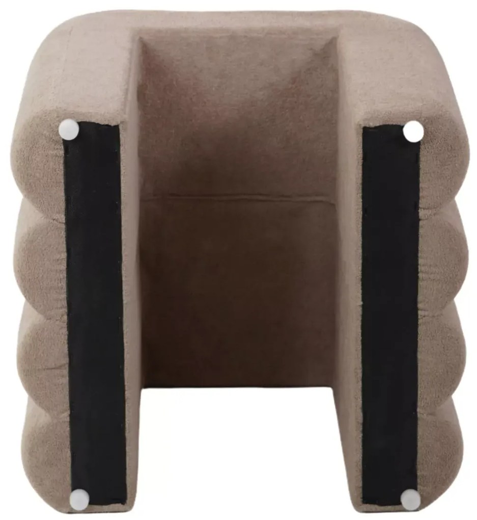 Taburet bej design TICA