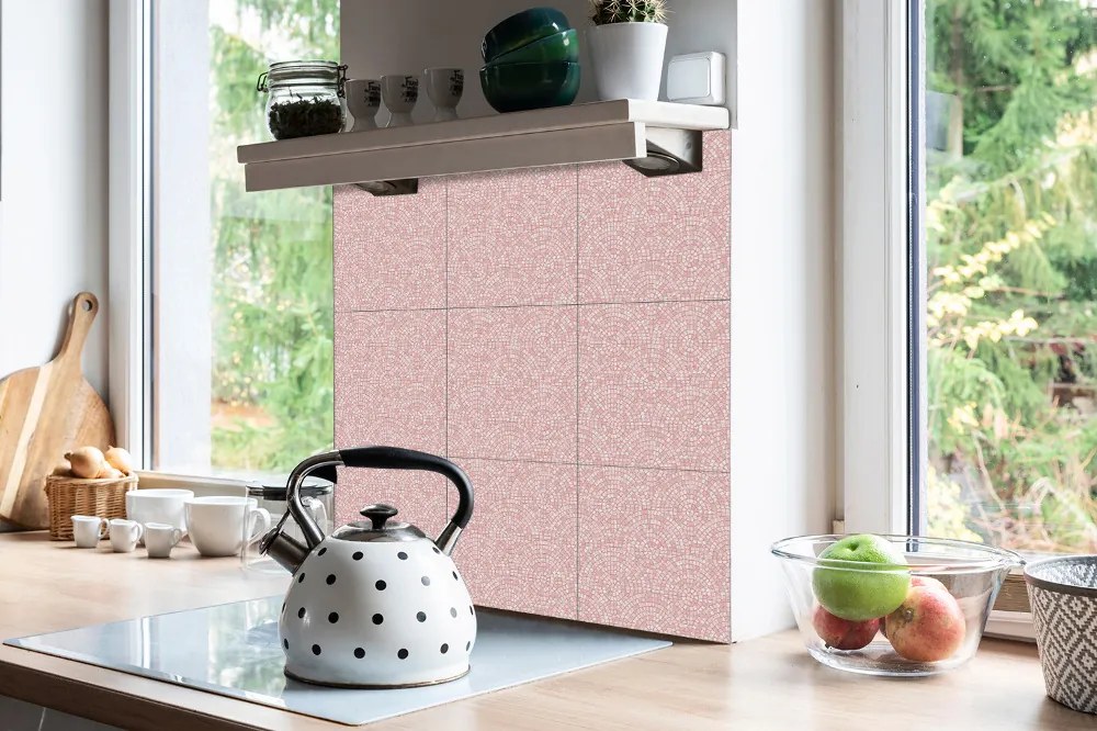 Plăci de vinil Mozaic roz ceramic