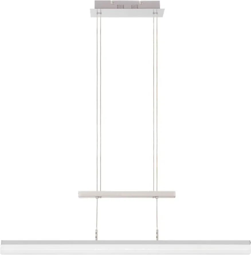 Eglo 55095 - Lustră LED reglabilă pe cablu LED/18W/230V crom mat