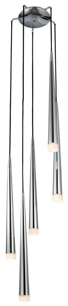 Lustra design modern Stylo 5 chrome