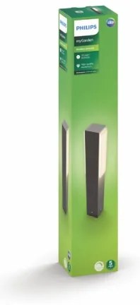 Coloană luminoasă de exterior STRATOSPHERE 2xLED/4,5W IP44 Philips 16488/93/P0