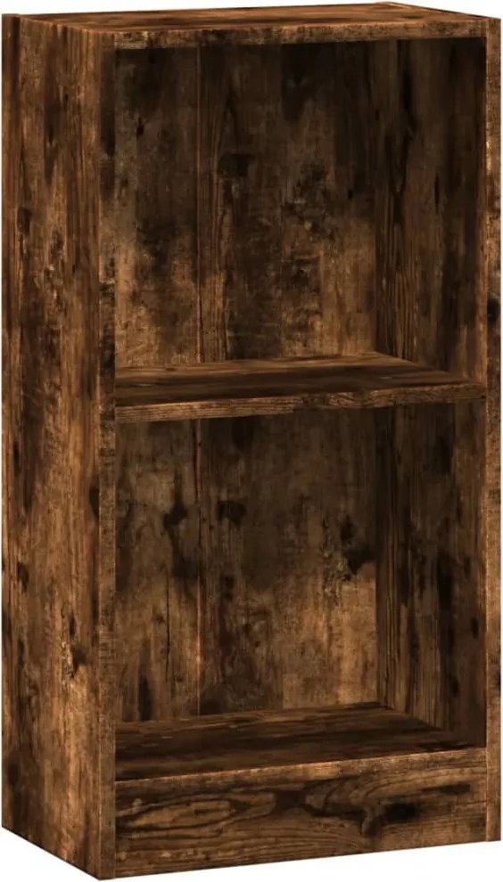 vidaXL Bibliotecă, stejar fumuriu, 40x24x76 cm, lemn prelucrat