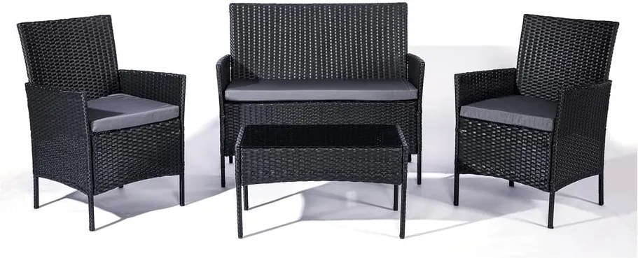 Set mobilier grădină din ratan artificial Bonom Fila
