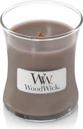 WoodWick gri parfumata lumanare Black Amber & Citrus vaza mica