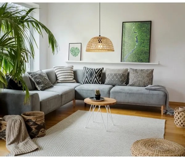 Eglo 43253 - Lustră pe cablu CLAVERDON 1xE27/40W/230V diam.370mm