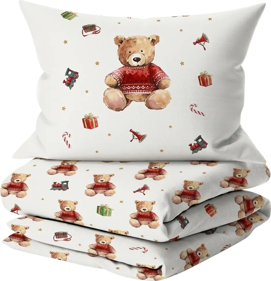 Lenjerie de pat pentru copii din bumbac Renforce BAILEY colorat Dimensiune lenjerie de pat: 80 x 80 cm | 135 x 200 cm
