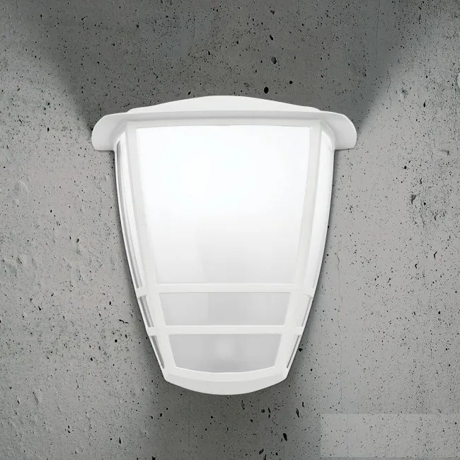 Aplica de perete exterior, protectie IP44, Lift alb