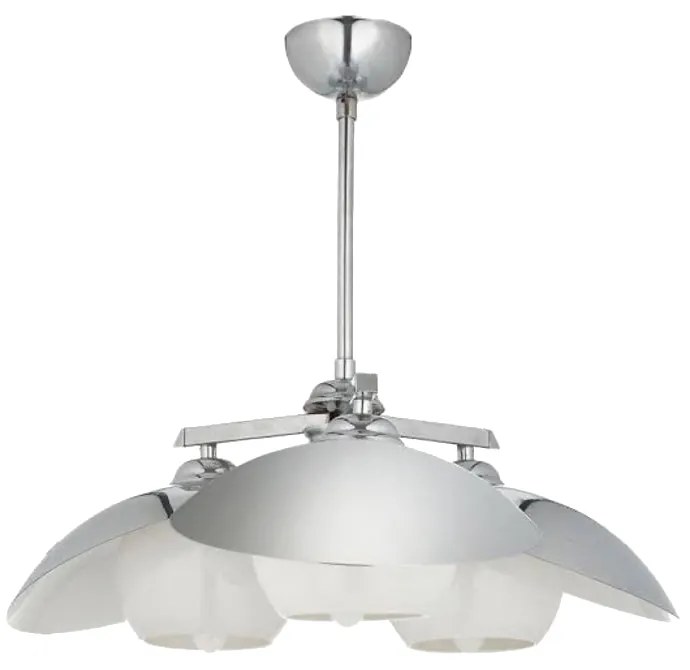 Lustra Sentor, 3xe27, 40x40x60 cm, 60 w, argintiu