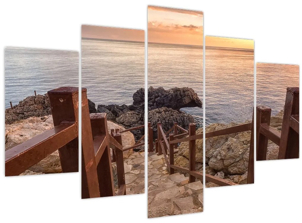 Tablou - Coborâre la mare (150x105 cm)