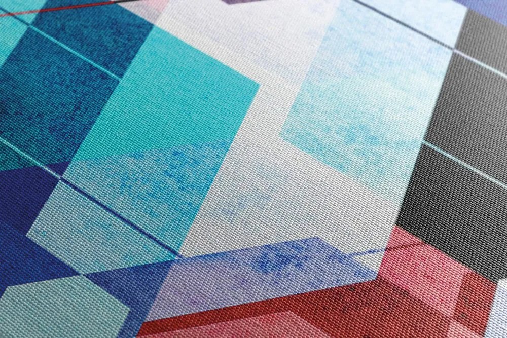 Tablou geometrie abstractă