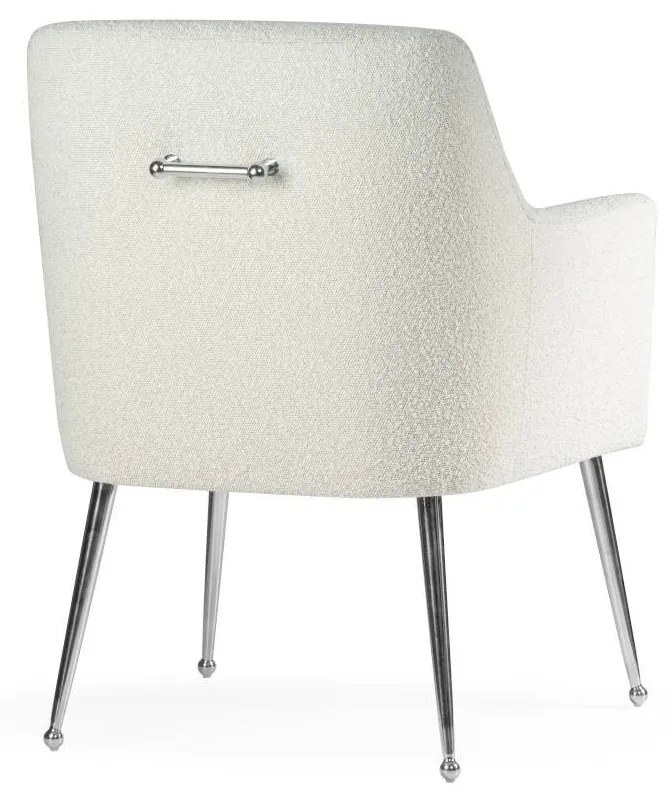 Fotoliu tapitat Amadeus silver – H90 cm
