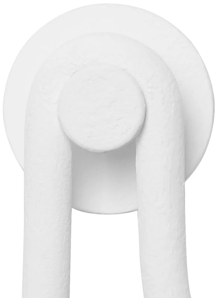 Aplica de perete LUX, Ambientala, Otel, Alb, Anastasia 406-01-GSW-CE HVL