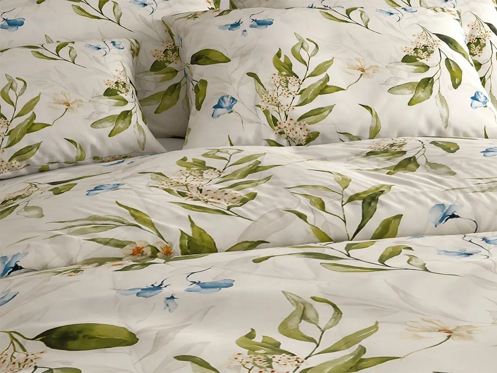 Lenjerie de pat din microfibra KARDA albă Dimensiune lenjerie de pat: 70 x 90 cm | 140 x 200 cm