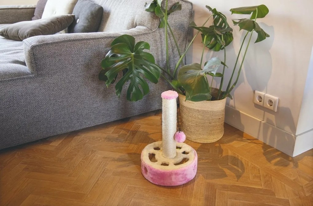 Stâlp pentru pisici Beeztees Gotch, 27 x 27x 40 cm