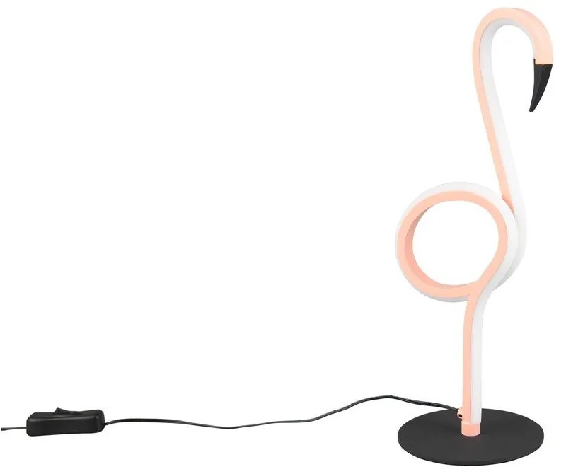 Veioză roz LED (înălțime 35 cm) Ingo – Trio