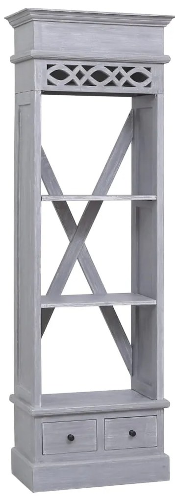 283855 vidaXL Dulap înalt, 60 x 30 x 180 cm, lemn masiv de mahon