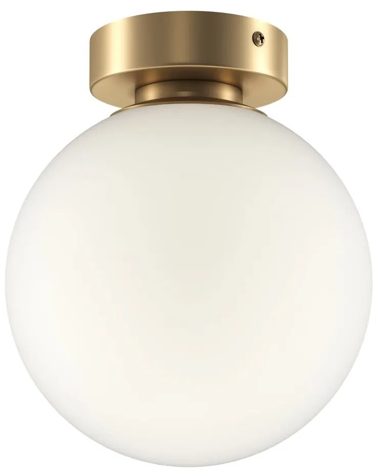 Aplica perete sau tavan design modern Basic form auriu, diametru 18cm