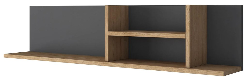 Poliță Navope 3 (nuc + antracit). Promo -6%. 1095941