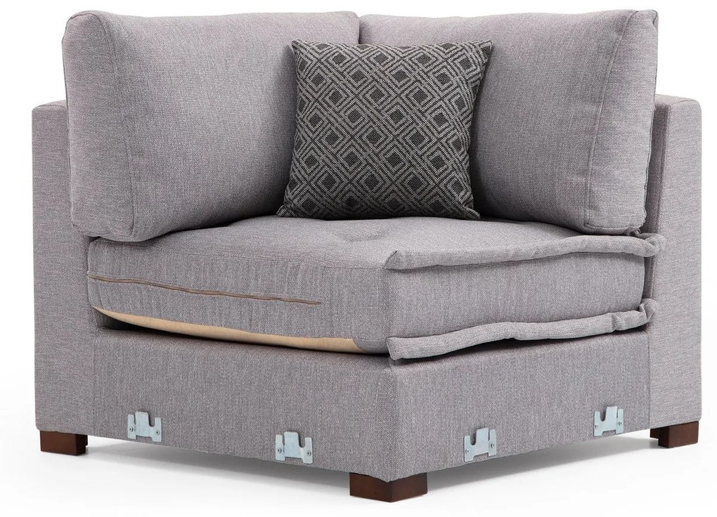 Canapea de colț Lena Corner - Light Grey
