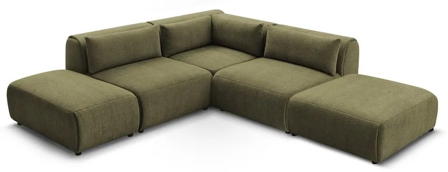 Colțar verde (cu colțar variabil) Jeanne – Bobochic Paris