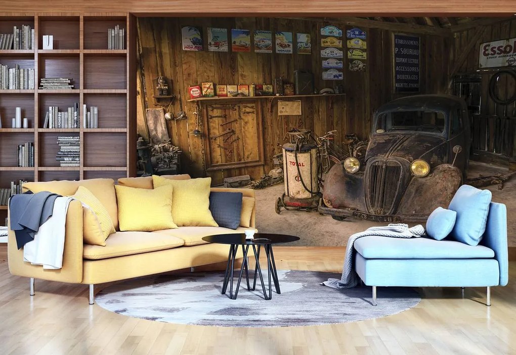 Fototapet - Atelier vechi (254x184 cm)