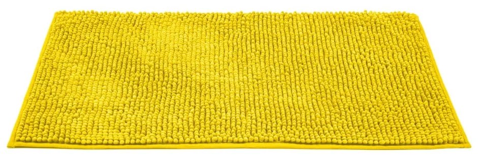 Covoraș de baie galben din material textil 50x80 cm Chenille – Allstar