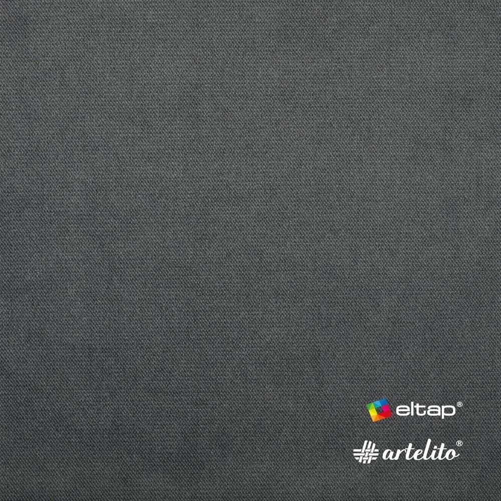 Canapea taupe extensibilă/cu spațiu de depozitare cu tapițerie din catifea cu colț pe partea stângă 223 cm Fabillo – ELTAP