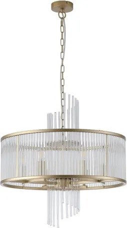 Searchlight 11600-6GO - Lustru cu lanț LARA, 6 x E14, 60 W, 230 V