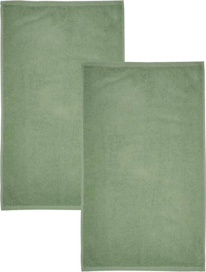 Prosoape verzi 2 buc. din bumbac cu uscare rapidă/din frotir 90x140 cm Quick Dry – Catherine Lansfield