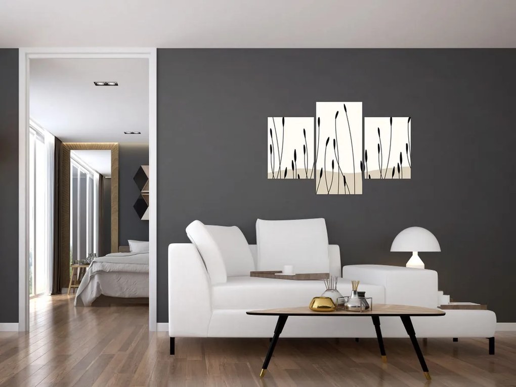 Tablou - Pajiște grafică N⁰3 (90x60 cm)