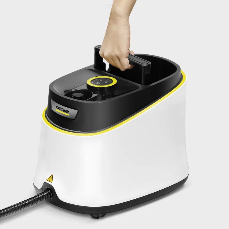Aparat de curatat cu abur Karcher SC 3 Deluxe, 1900 W, 1 l, 3,5 bari, 75 m², Incalzire nn 30 sec, Indicator LED, Alb/Negru