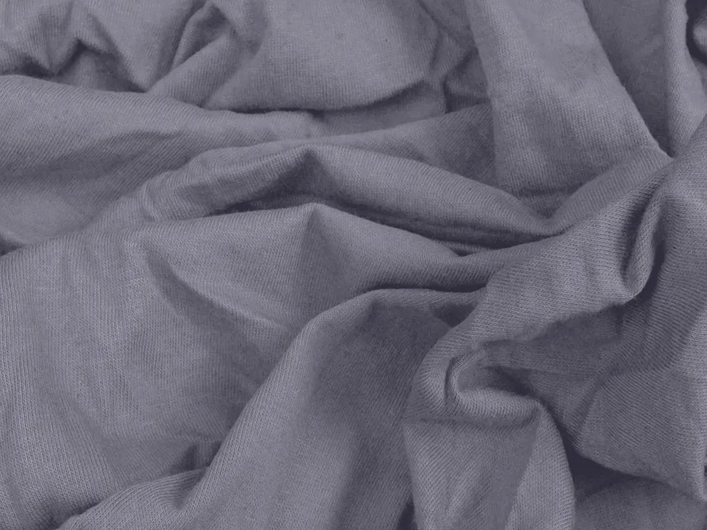 Cearsaf Jersey modrosed 90 x 200 cm