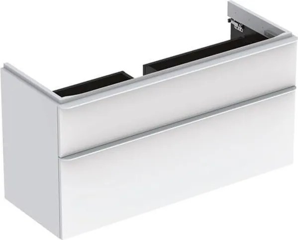 Geberit 500.355.00.1 - Dulap sub lavoar Smyle Square, 61,7 x 118,4 cm, alb