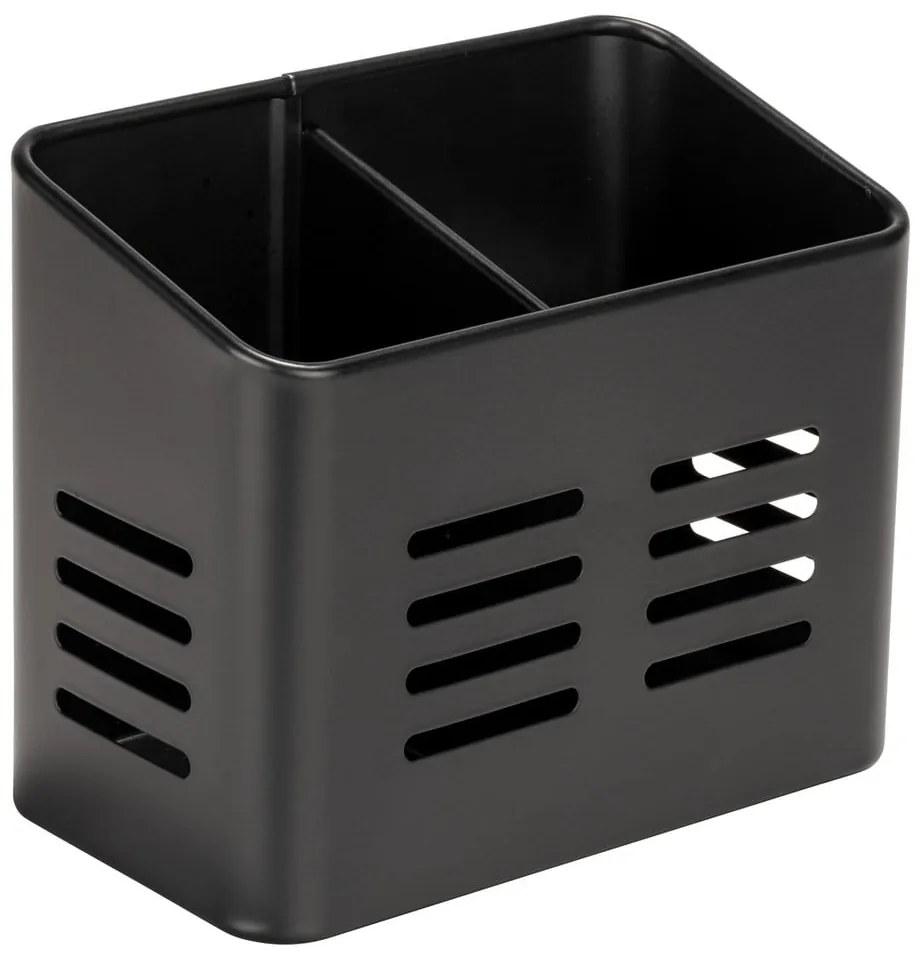 Suport pentru tacâmuri Wenko Black Outdoor Kitchen Baco, negru