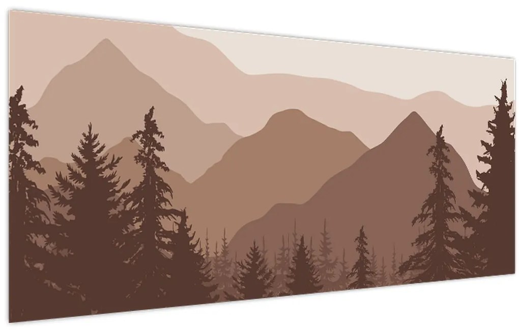 Tablou - Munții Maro N⁰2 (120x50 cm)