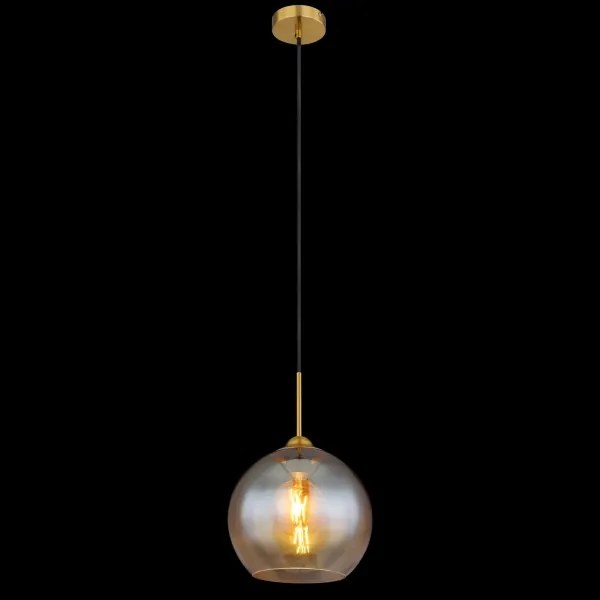 Globo 15788H - Candelabru suspendat pe cablu JAMESSA 1xE27/60W/230V, alamă