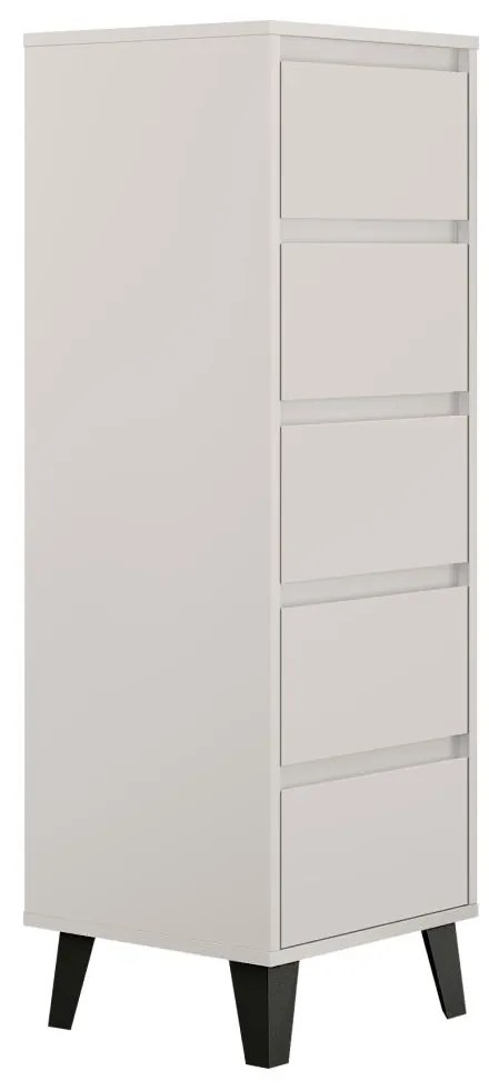 Comodă Brisas 4 (cashmir + negru) . 1116266