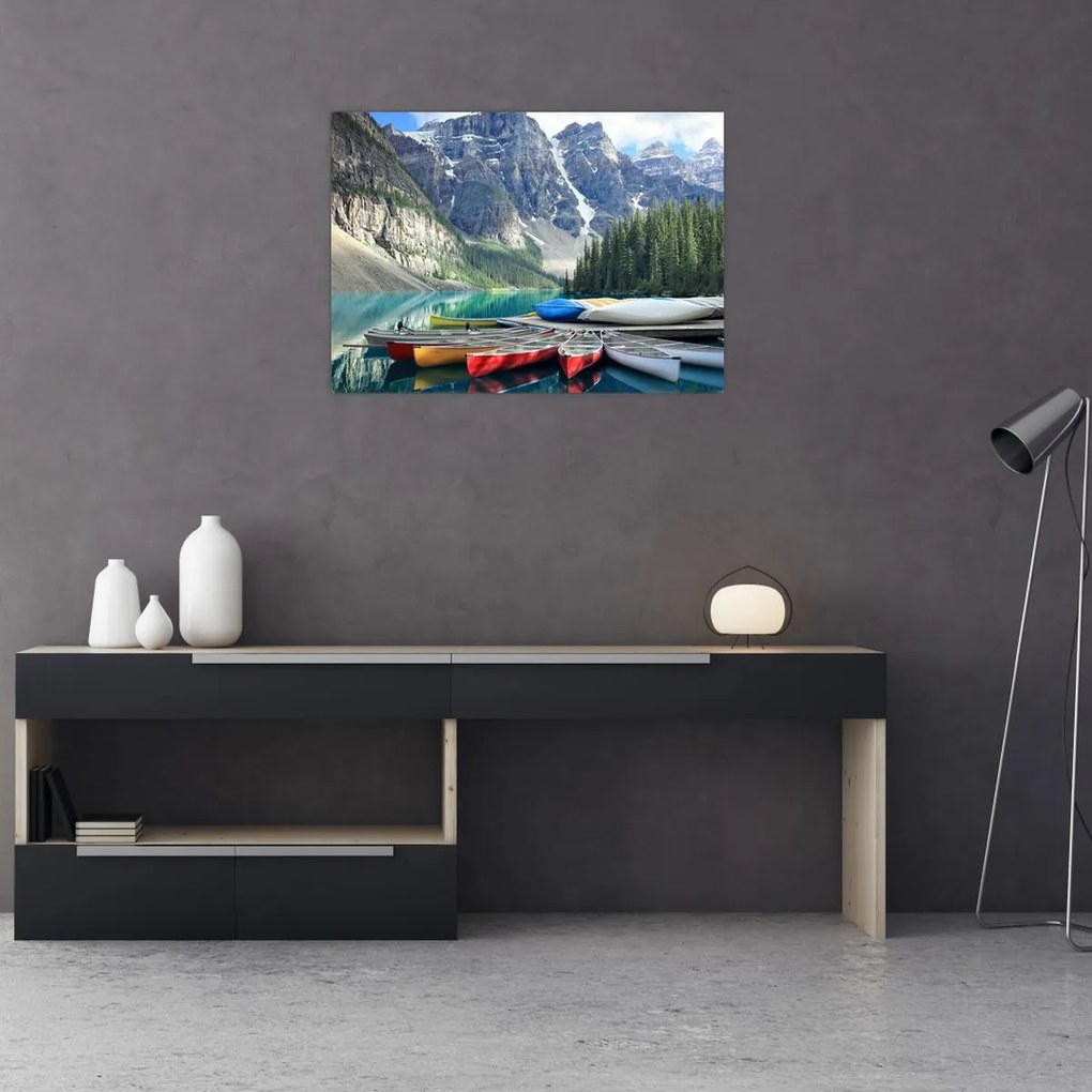 Tablou - Moraine Lake (70x50 cm)