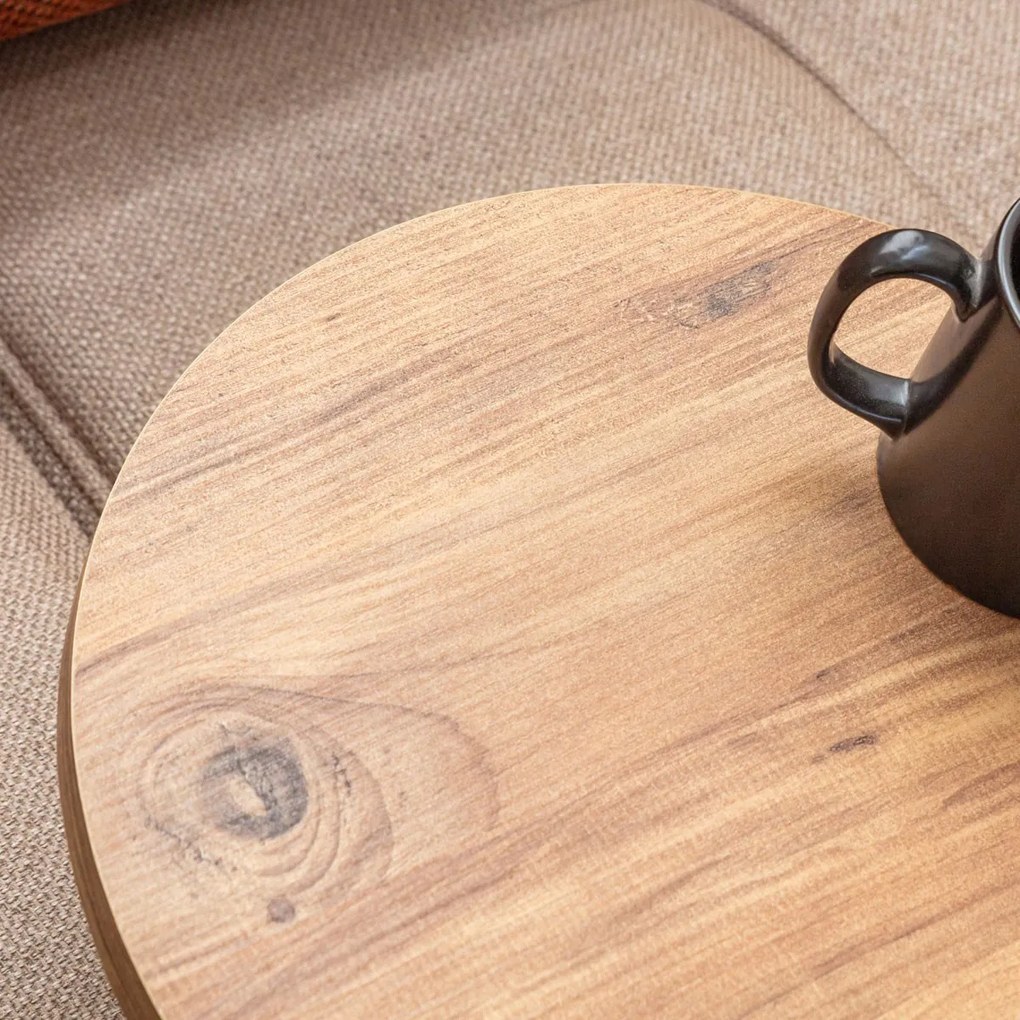Masă de cafea din pin Mitazor