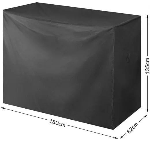 Deuba Husa de protectie pentru set de bere 180x82x135cm - antracit
