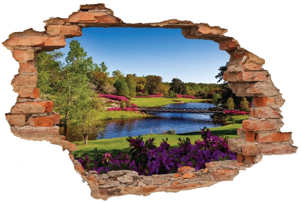 Sticker cu efect 3D - Natura colorata