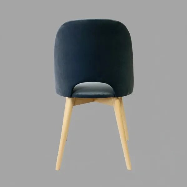 Scaun de sufragerie THEO gri închis