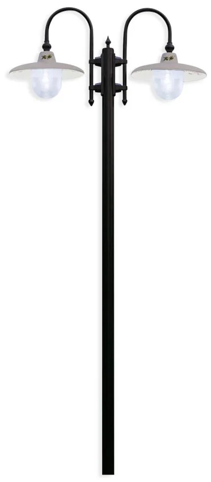 Stalp clasic pentru exterior realizata manual CAMPOBASSO, H-240cm