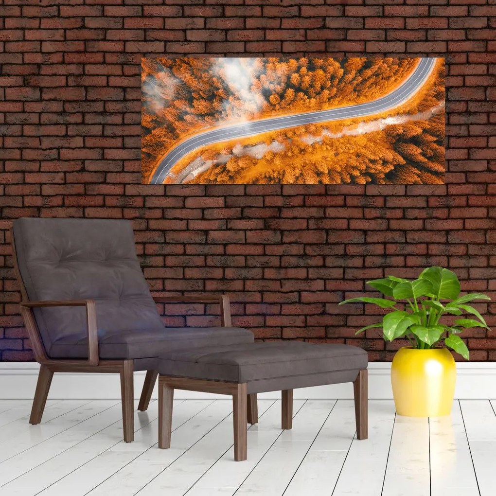 Tablou - Strada montană (120x50 cm)