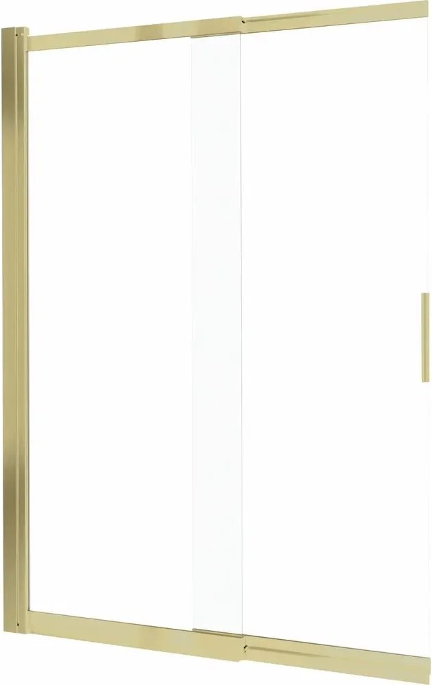 Paravan de cada Deante Prizma auriu periat 100x140 cm